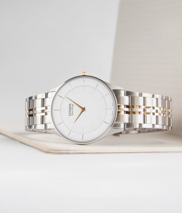 Hình ảnh đồng hồ Nam Citizen AR3014-56A Eco-Drive (Năng lượng ánh sáng) - Tròn - Dây Inox (Thép Không Gỉ) chính hãng