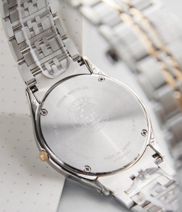 Hình ảnh đồng hồ Nam Citizen AR3014-56A Eco-Drive (Năng lượng ánh sáng) - Tròn - Dây Inox (Thép Không Gỉ) chính hãng