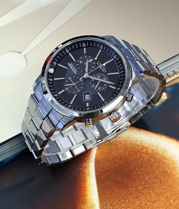 Hình ảnh đồng hồ Nam Citizen AT0490-54E Eco-Drive (Năng lượng ánh sáng) - Tròn - Dây Inox (Thép Không Gỉ) chính hãng