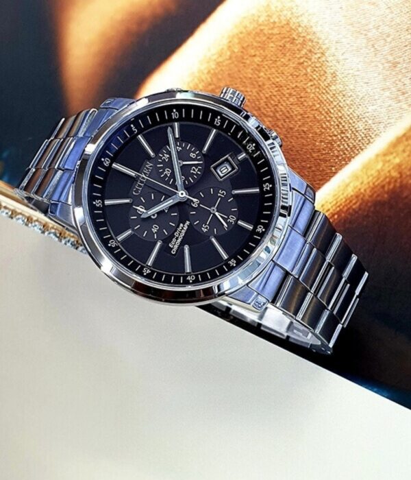 Hình ảnh đồng hồ Nam Citizen AT0490-54E Eco-Drive (Năng lượng ánh sáng) - Tròn - Dây Inox (Thép Không Gỉ) chính hãng