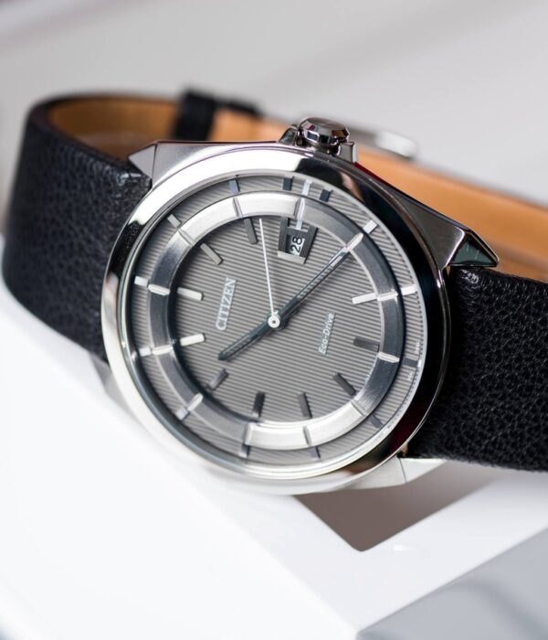 Hình ảnh đồng hồ Nam Citizen AW1070-04H Eco-Drive (Năng lượng ánh sáng) - Tròn - Dây Da chính hãng