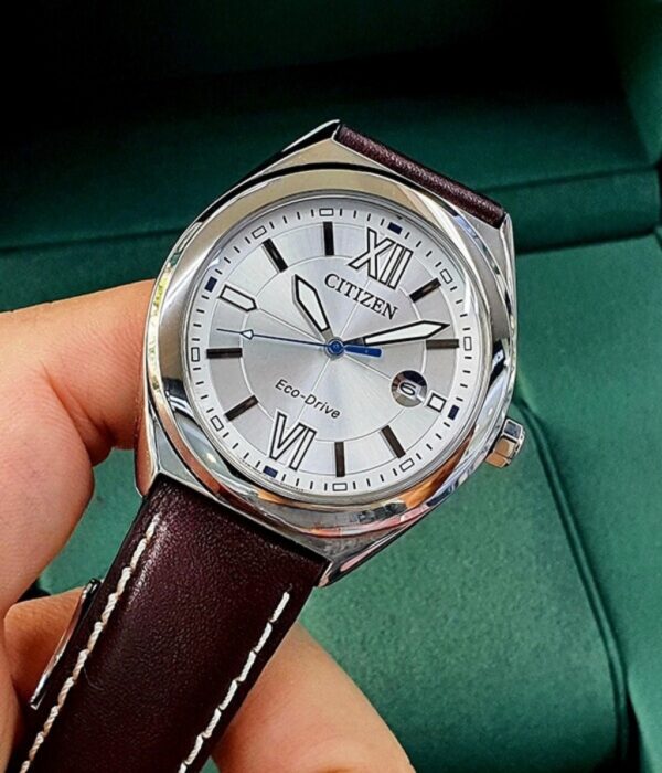Hình ảnh đồng hồ Nam Citizen AW1170-00H Eco-Drive (Năng lượng ánh sáng) - Tròn - Dây Da chính hãng