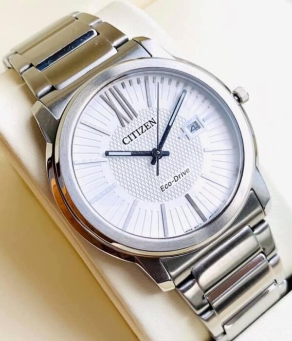 Hình ảnh đồng hồ Nam Citizen AW1210-58A Eco-Drive (Năng lượng ánh sáng) - Tròn - Dây Inox (Thép Không Gỉ) chính hãng
