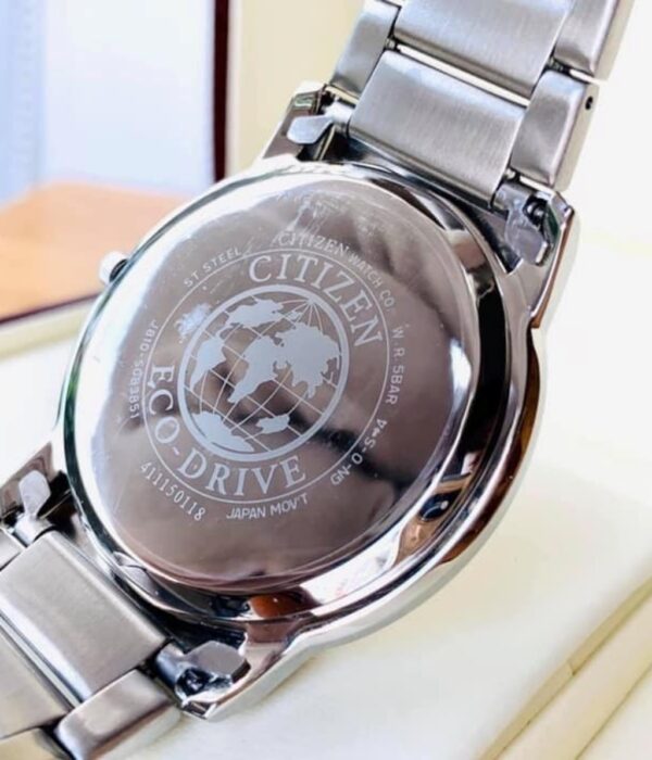 Hình ảnh đồng hồ Nam Citizen AW1210-58A Eco-Drive (Năng lượng ánh sáng) - Tròn - Dây Inox (Thép Không Gỉ) chính hãng