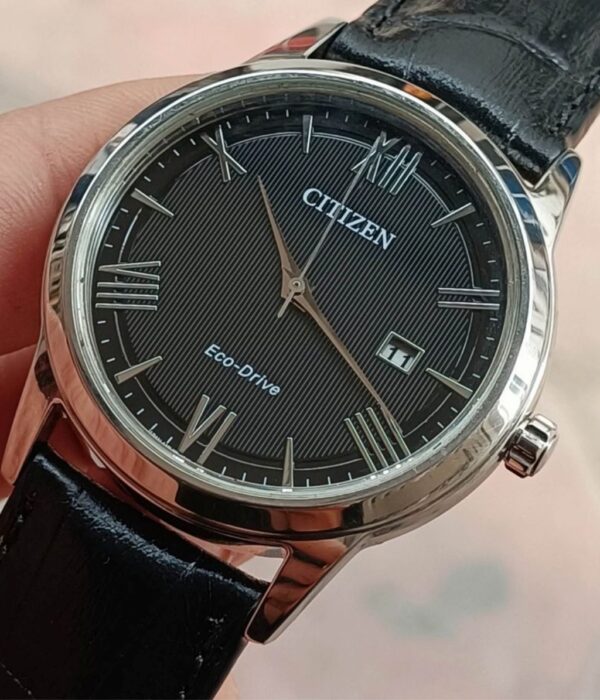 Hình ảnh đồng hồ Nam Citizen AW1231-07E Eco-Drive (Năng lượng ánh sáng) - Tròn - Dây Da chính hãng