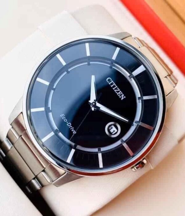 Hình ảnh đồng hồ Nam Citizen AW1260-50E Eco-Drive (Năng lượng ánh sáng) - Tròn - Dây Inox (Thép Không Gỉ) chính hãng