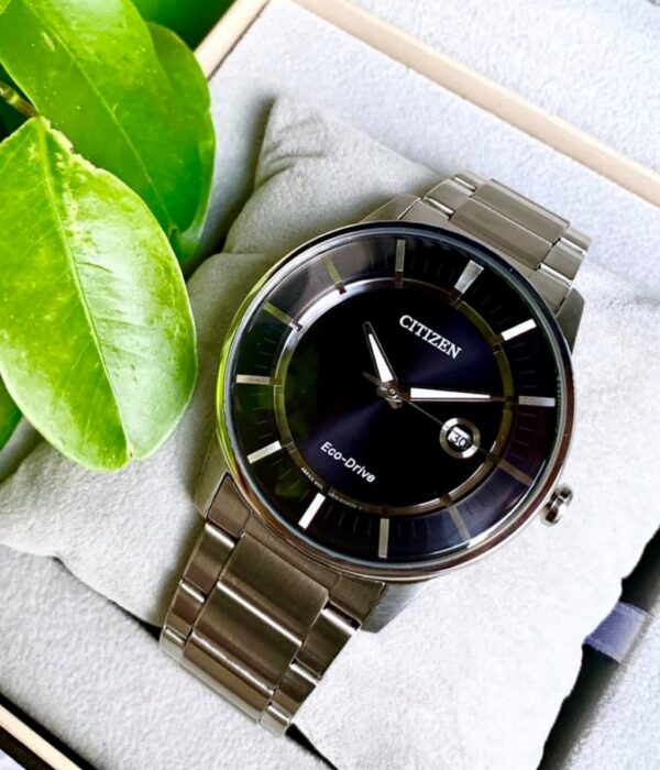 Hình ảnh đồng hồ Nam Citizen AW1260-50E Eco-Drive (Năng lượng ánh sáng) - Tròn - Dây Inox (Thép Không Gỉ) chính hãng