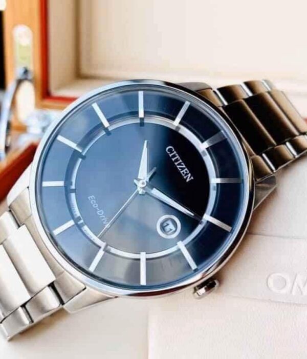 Hình ảnh đồng hồ Nam Citizen AW1260-50E Eco-Drive (Năng lượng ánh sáng) - Tròn - Dây Inox (Thép Không Gỉ) chính hãng