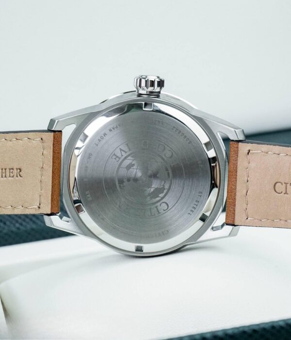 Hình ảnh đồng hồ Nam Citizen AW1360-12H Eco-Drive (Năng lượng ánh sáng) - Tròn - Dây Da chính hãng