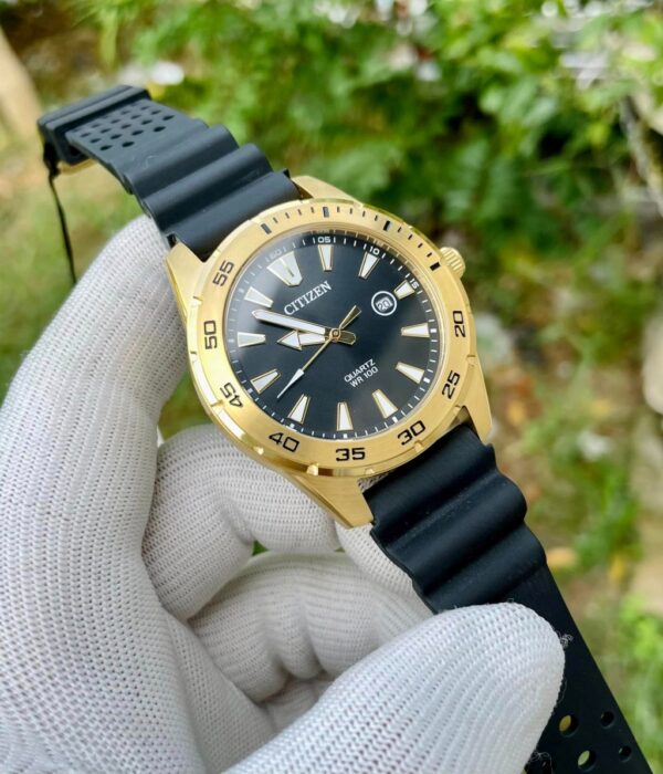Hình ảnh đồng hồ Nam Citizen BI1043-01E Pin (Quartz) - Tròn - Dây Cao Su (Nhựa) chính hãng
