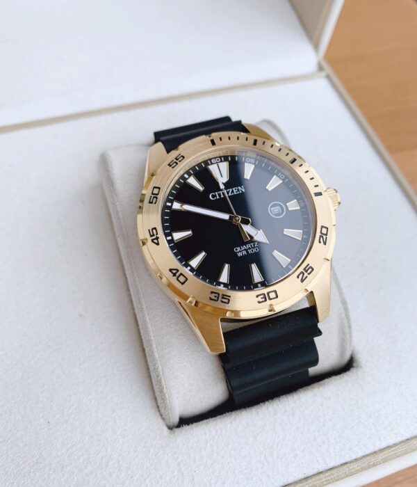 Hình ảnh đồng hồ Nam Citizen BI1043-01E Pin (Quartz) - Tròn - Dây Cao Su (Nhựa) chính hãng