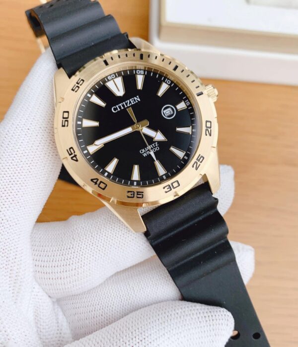 Hình ảnh đồng hồ Nam Citizen BI1043-01E Pin (Quartz) - Tròn - Dây Cao Su (Nhựa) chính hãng