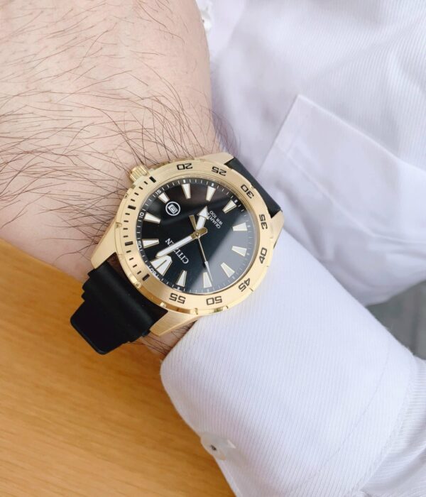 Hình ảnh đồng hồ Nam Citizen BI1043-01E Pin (Quartz) - Tròn - Dây Cao Su (Nhựa) chính hãng