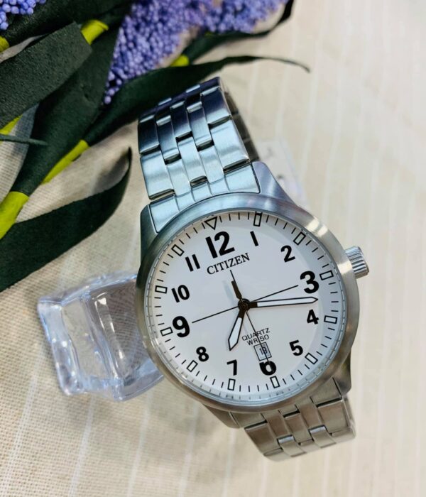 Hình ảnh đồng hồ Nam Citizen BI1050-81B Pin (Quartz) - Tròn - Dây Inox (Thép Không Gỉ) chính hãng