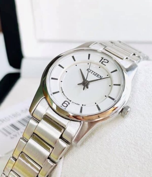 Hình ảnh đồng hồ Nữ Citizen ER0180-54A Pin (Quartz) - Tròn - Dây Inox (Thép Không Gỉ) chính hãng