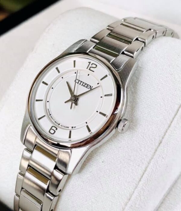 Hình ảnh đồng hồ Nữ Citizen ER0180-54A Pin (Quartz) - Tròn - Dây Inox (Thép Không Gỉ) chính hãng