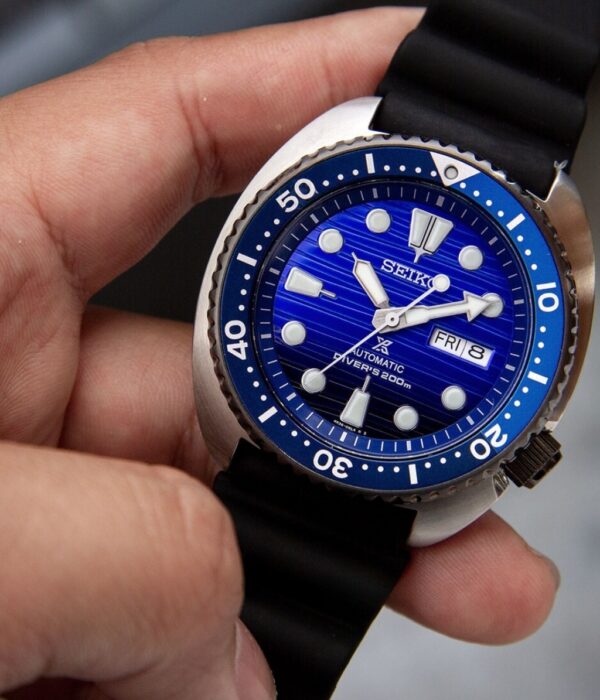 Hình ảnh đồng hồ Nam Seiko SRPC91K1S Cơ Tự động (Automatic) - Tròn - Dây Cao Su (Nhựa) chính hãng