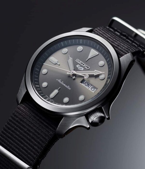 Hình ảnh đồng hồ Nam Seiko SRPE61K1S Cơ Tự động (Automatic) - Tròn - Dây Vải (Nato) chính hãng