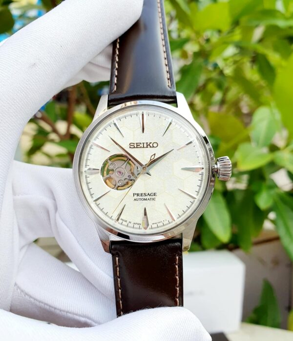 Hình ảnh đồng hồ Nam Seiko SSA409J1 Cơ Tự động (Automatic) - Tròn - Dây Da chính hãng