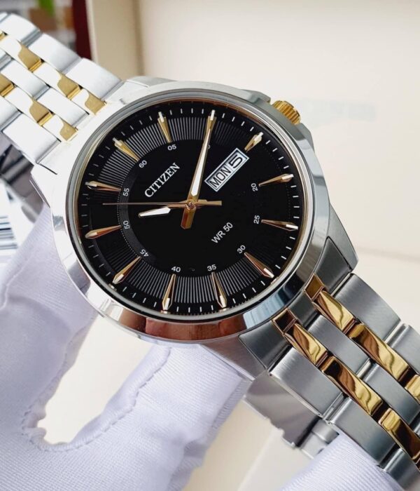 Hình ảnh đồng hồ Nam Citizen BF2018-52A Pin (Quartz) - Tròn - Dây Inox (Thép Không Gỉ) chính hãng