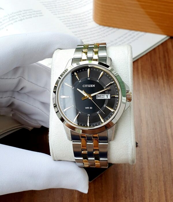 Hình ảnh đồng hồ Nam Citizen BF2018-52A Pin (Quartz) - Tròn - Dây Inox (Thép Không Gỉ) chính hãng