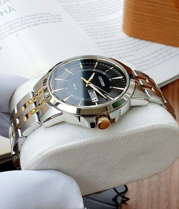 Hình ảnh đồng hồ Nam Citizen BF2018-52A Pin (Quartz) - Tròn - Dây Inox (Thép Không Gỉ) chính hãng