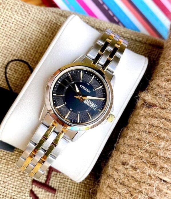 Hình ảnh đồng hồ Nam Citizen BF2018-52A Pin (Quartz) - Tròn - Dây Inox (Thép Không Gỉ) chính hãng