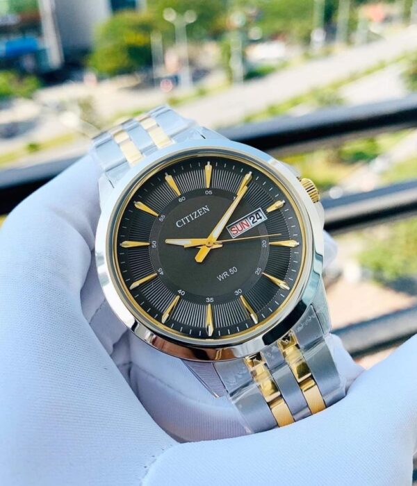 Hình ảnh đồng hồ Nam Citizen BF2018-52A Pin (Quartz) - Tròn - Dây Inox (Thép Không Gỉ) chính hãng