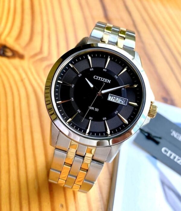Hình ảnh đồng hồ Nam Citizen BF2018-52A Pin (Quartz) - Tròn - Dây Inox (Thép Không Gỉ) chính hãng