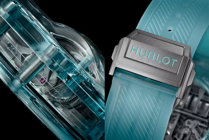 Ra mắt đồng hồ Hublot Big Bang MP-11 Water Blue Sapphire 3