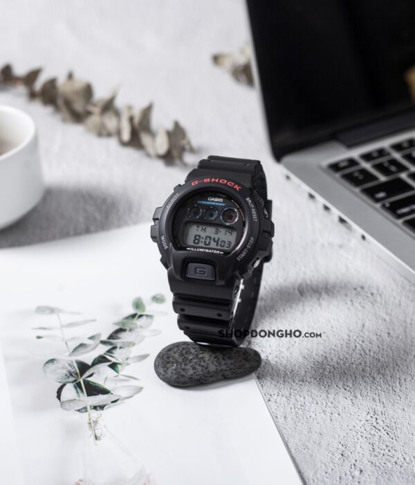 Hình ảnh đồng hồ Nam Casio DW-6900-1VSDR Pin (Quartz) - Vuông - Dây Cao Su (Nhựa) chính hãng