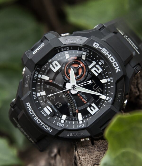 Hình ảnh đồng hồ Nam Casio GA-1000-1ADR Pin (Quartz) - Tròn - Dây Cao Su (Nhựa) chính hãng