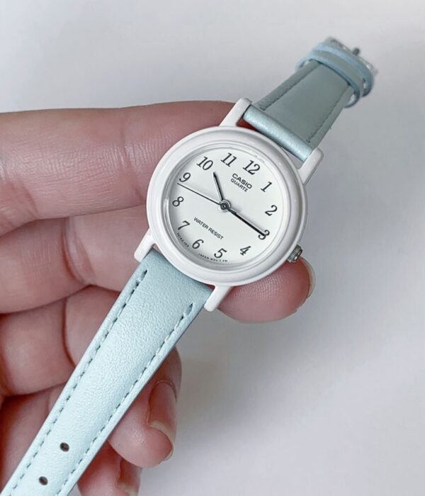 Hình ảnh đồng hồ Nữ Casio LQ-139L-2BDF Pin (Quartz) - Tròn - Dây Da chính hãng