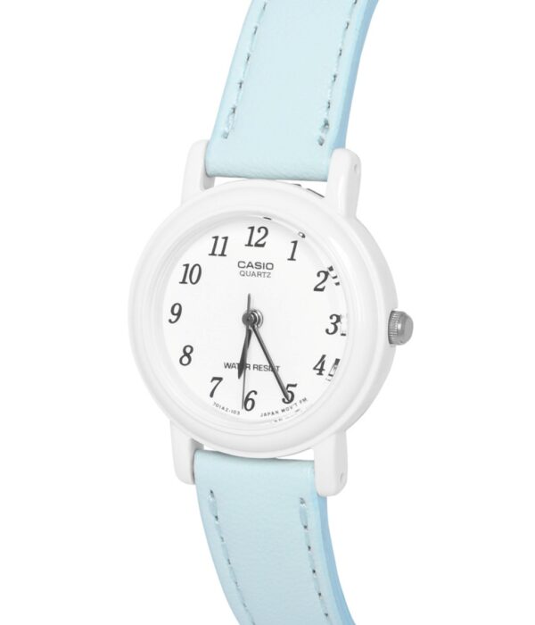 Hình ảnh đồng hồ Nữ Casio LQ-139L-2BDF Pin (Quartz) - Tròn - Dây Da chính hãng