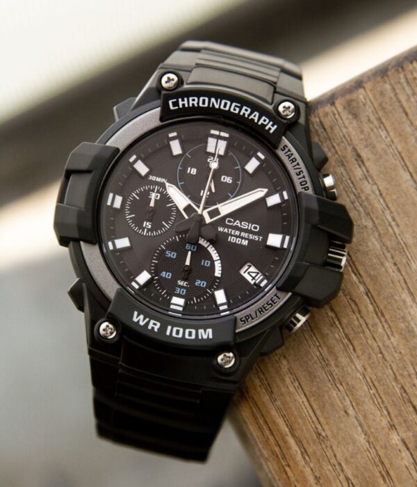 Hình ảnh đồng hồ Nam Casio MCW-110H-1AVDF Pin (Quartz) - Tròn - Dây Cao Su (Nhựa) chính hãng