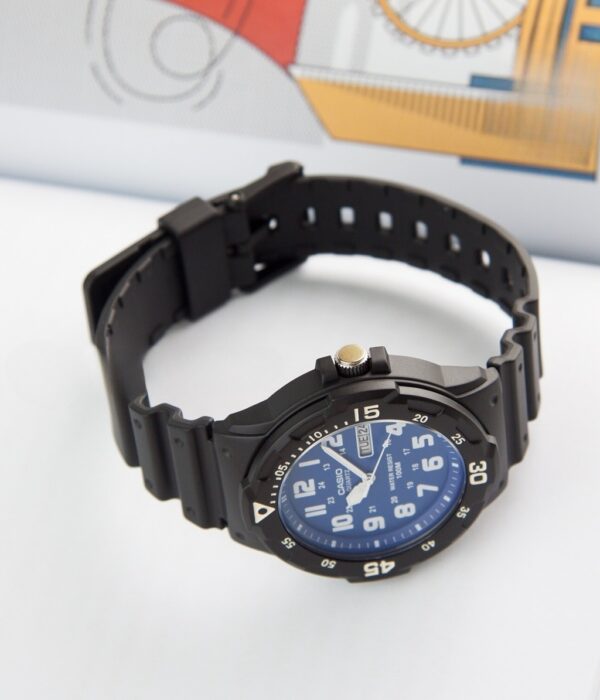 Hình ảnh đồng hồ Nam Casio MRW-200H-2B2VDF Pin (Quartz) - Tròn - Dây Cao Su (Nhựa) chính hãng