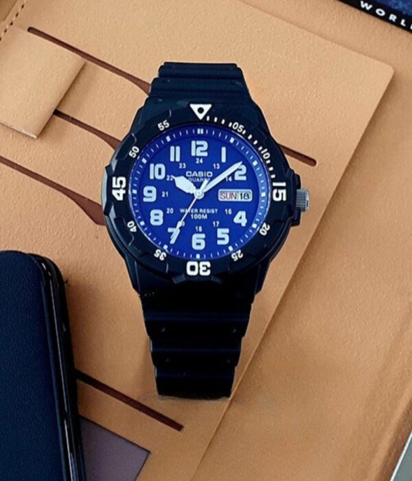 Hình ảnh đồng hồ Nam Casio MRW-200H-2B2VDF Pin (Quartz) - Tròn - Dây Cao Su (Nhựa) chính hãng