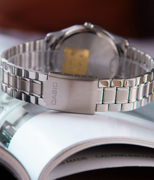Hình ảnh đồng hồ Nam Casio MTP-1141A-1ARDF Pin (Quartz) - Tròn - Dây Inox (Thép Không Gỉ) chính hãng