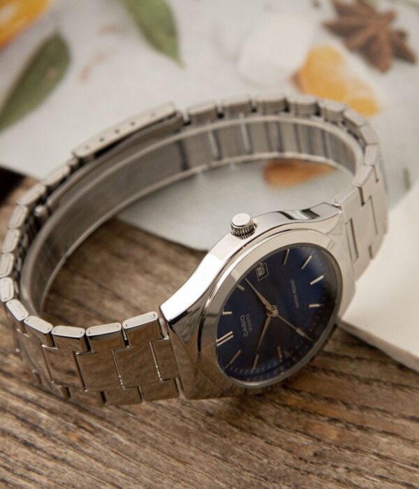 Hình ảnh đồng hồ Nam Casio MTP-1170A-2ARDF Pin (Quartz) - Tròn - Dây Inox (Thép Không Gỉ) chính hãng