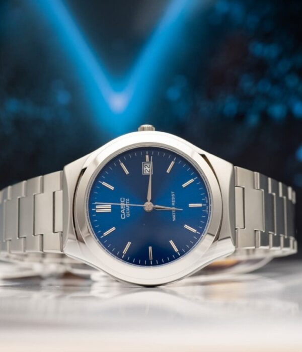 Hình ảnh đồng hồ Nam Casio MTP-1170A-2ARDF Pin (Quartz) - Tròn - Dây Inox (Thép Không Gỉ) chính hãng