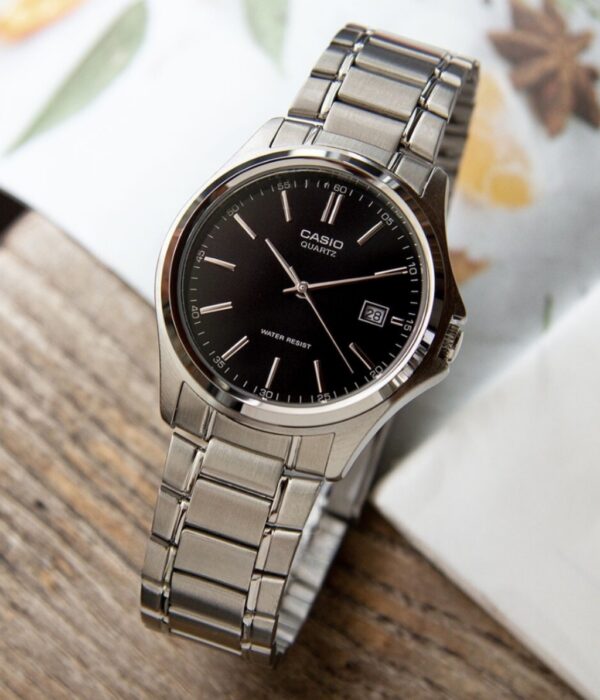 Hình ảnh đồng hồ Nam Casio MTP-1183A-1ADF Pin (Quartz) - Tròn - Dây Inox (Thép Không Gỉ) chính hãng