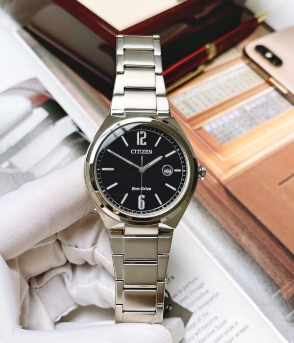Hình ảnh đồng hồ Nam Citizen AW1370-51E Eco-Drive (Năng lượng ánh sáng) - Tròn - Dây Inox (Thép Không Gỉ) chính hãng