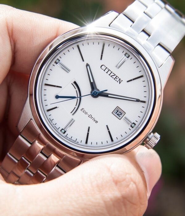 Hình ảnh đồng hồ Nam Citizen AW7000-58A Eco-Drive (Năng lượng ánh sáng) - Tròn - Dây Inox (Thép Không Gỉ) chính hãng