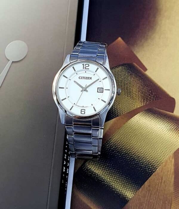 Hình ảnh đồng hồ Nam Citizen BD0020-54A Pin (Quartz) - Tròn - Dây Inox (Thép Không Gỉ) chính hãng