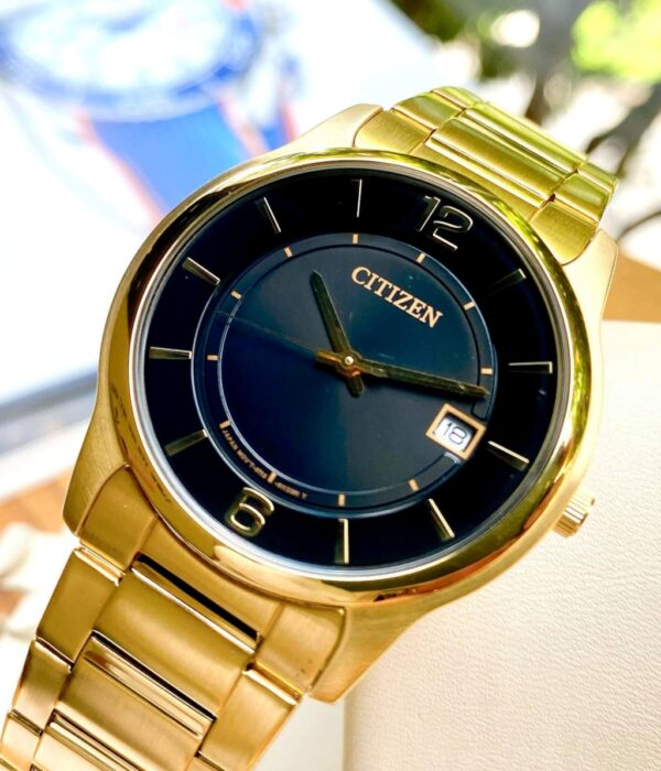 Hình ảnh đồng hồ Nam Citizen BD0022-59E Pin (Quartz) - Tròn - Dây Inox (Thép Không Gỉ) chính hãng