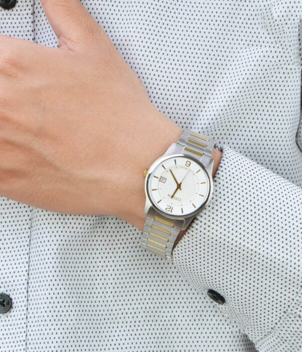 Hình ảnh đồng hồ Nam Citizen BD0024-53A Pin (Quartz) - Tròn - Dây Inox (Thép Không Gỉ) chính hãng