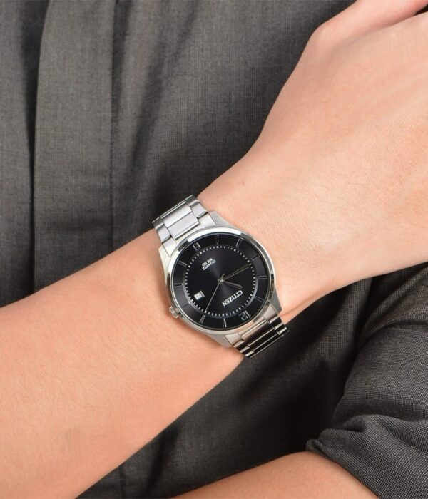 Hình ảnh đồng hồ Nam Citizen BD0041-89E Pin (Quartz) - Tròn - Dây Inox (Thép Không Gỉ) chính hãng