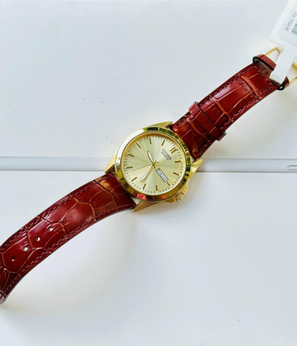 Hình ảnh đồng hồ Nam Citizen BF0582-01P Pin (Quartz) - Tròn - Dây Da chính hãng
