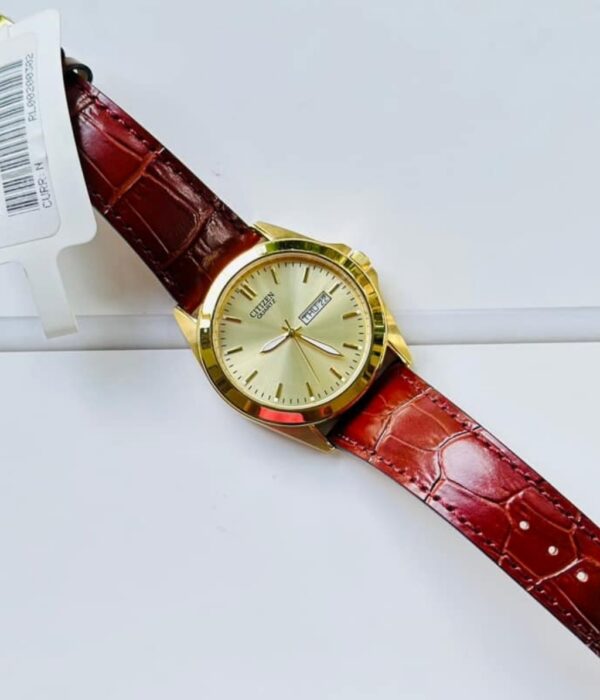 Hình ảnh đồng hồ Nam Citizen BF0582-01P Pin (Quartz) - Tròn - Dây Da chính hãng