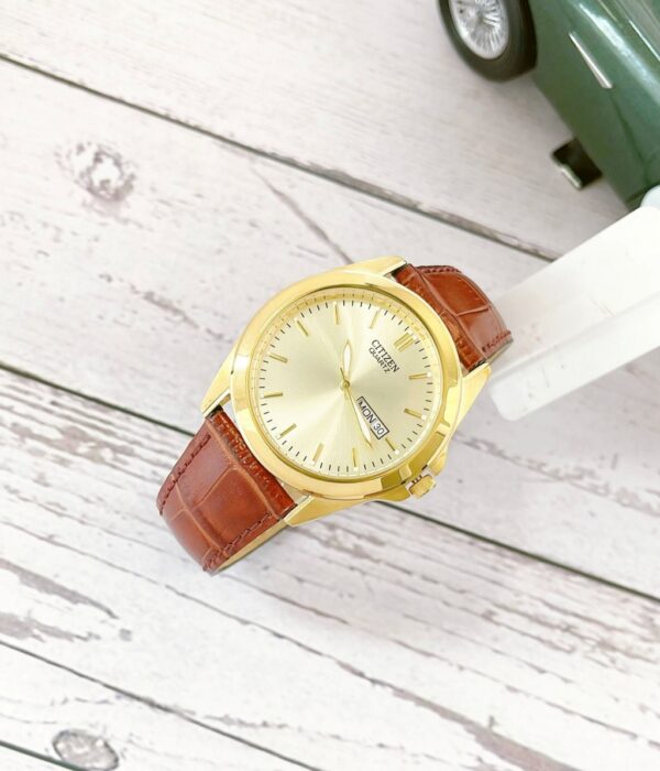 Hình ảnh đồng hồ Nam Citizen BF0582-01P Pin (Quartz) - Tròn - Dây Da chính hãng